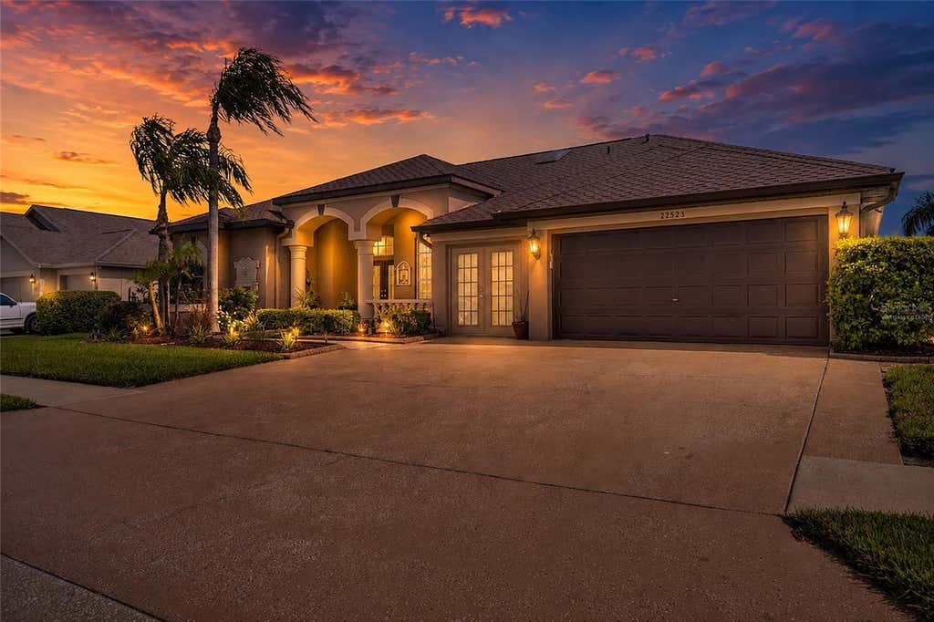 Photo of 22523 Willow Lakes Drive, Lutz, FL 33549 (MLS # TB8535438)