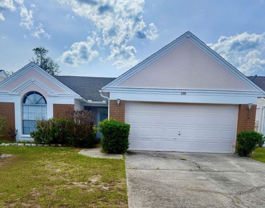 FULLY RENOVATED and priced to move at just $350,000! This beautiful 2-bedroom,
2-bath home in Apopka offers modern finishes, an open layout, updated flooring, and move-in-ready convenience. Homes like this at this price point do NOT last long in today's market. Perfect for first-time buyers, downsizers, or investors looking for immediate value. Conveniently located near shopping, dining, and major highways.
Schedule your private showing today before this opportunity is gone!

Get a 1yr Rate Buydown when using our Preferred Lender