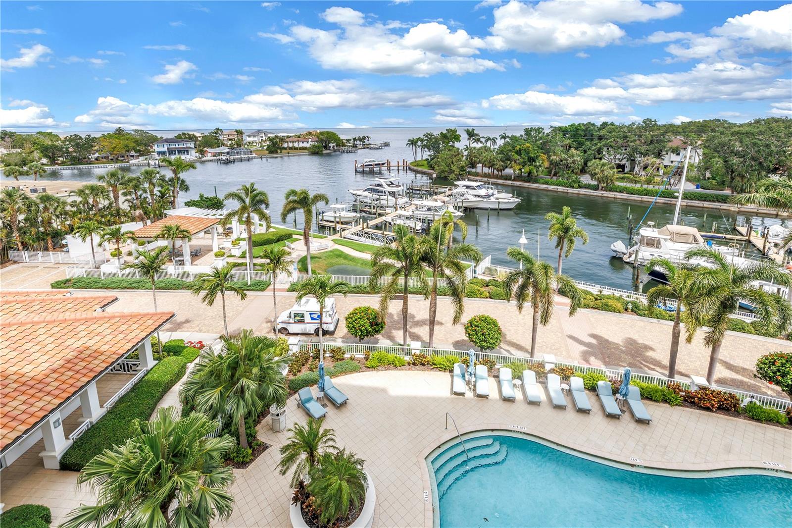 Snell Isle is known for its amazing waterfront residences. It is known for its beauty and for being one of the premier areas in St. Petersburg. But, only one residence offers views of Tampa Bay unlike any other, and that is Water Club. Nestled at the entrance to Smacks Bayou and with amazing amenities, Water Club is more than just luxury condominiums; and unit 505 is everything you could want in a waterfront rental. The elevator takes you directly to your residence, and the moment you step foot in the condo you are met with breathtaking views of Tampa Bay. Located in the coveted South Tower, Unit 505 offers 1,711 square feet, with 2 bedrooms and a spacious “nook” to use as you see fit. Unit 505 also comes with a spacious, climate controlled storage space, and two parking spaces. Wake up to the sun rising over beautiful Tampa Bay. Spend spend an afternoon by the pool, and spend your evening relaxing by the fire pit, looking out over the water as the sun sets. And being a short distance to downtown St. Pete, Water Club really is the best of both worlds. It doesn’t get any better than Water Club Snell Isle.