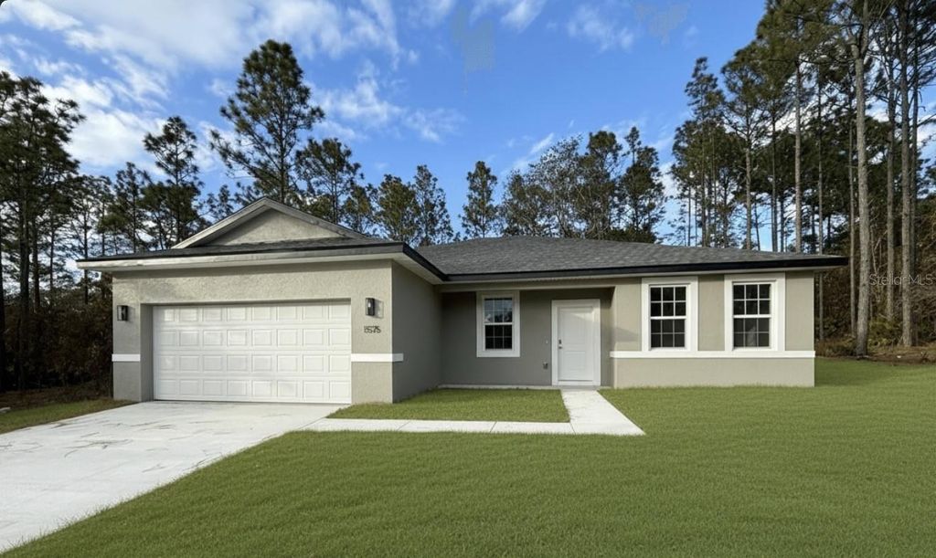 Photo of 1575 W Lamplighter Street, Citrus Springs, FL 34434 (MLS # OM714305)