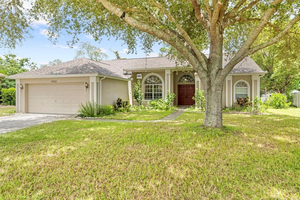 Photo of 7492 Aloe Drive, Spring Hill, FL 34607 (MLS # TB8412823)