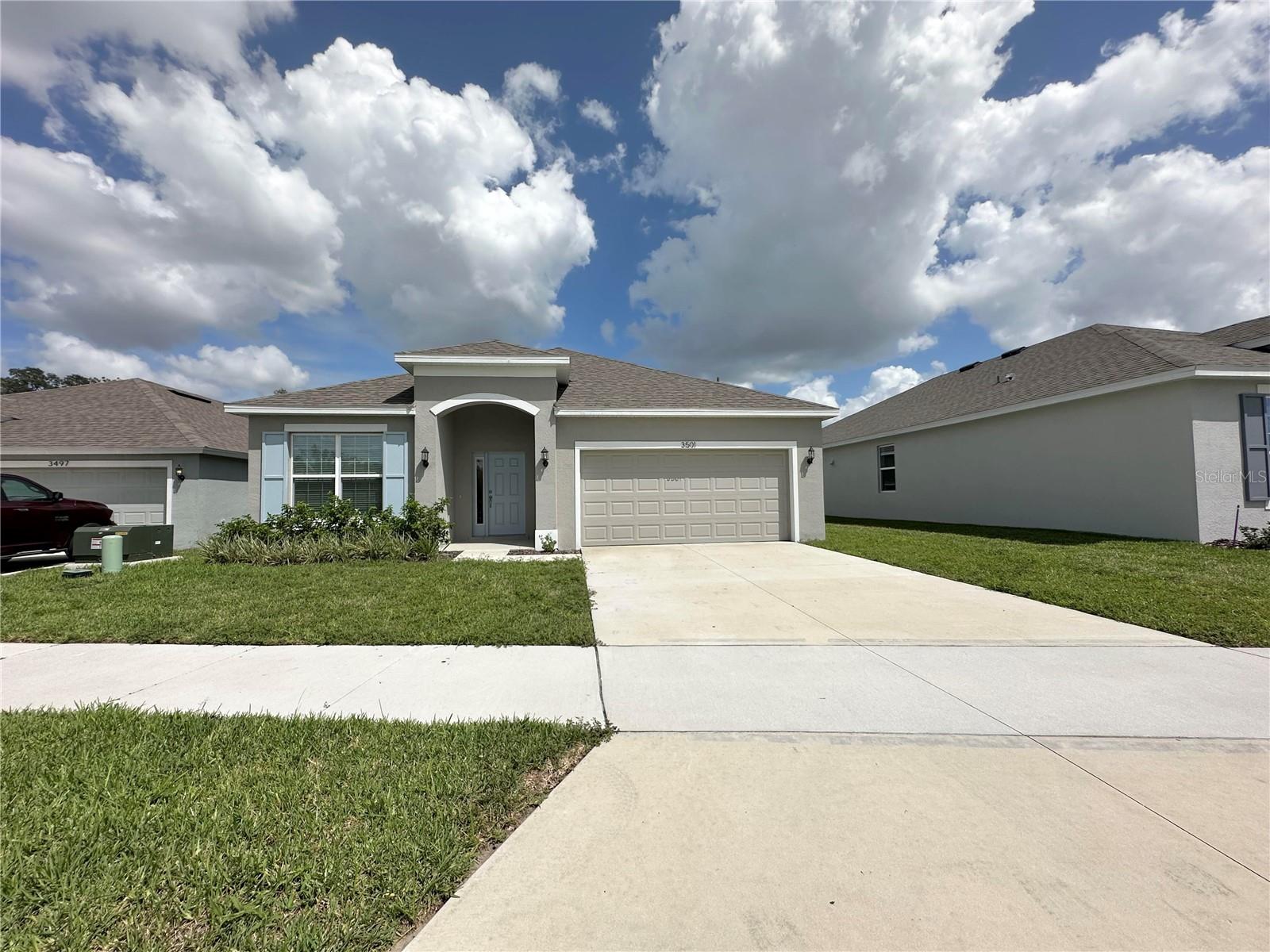 Welcome to your dream home in the sought-after Hammock Reserve community in Haines City! This beautifully furnished 4-bedroom, 2-bathroom home effortlessly combines elegance and comfort, offering an inviting open floor plan ideal for entertaining or relaxing with family. The modern kitchen boasts stylish finishes and ample space, while the luxurious master suite provides a tranquil retreat. Step outside to your private backyard oasis, perfect for enjoying Florida's sunny days and breezy evenings. Experience resort-style living with fantastic community amenities including a sparkling pool, lush parks, and scenic walking trails, all with incredibly low HOA fees. Don't miss this exceptional investment opportunity—schedule your viewing today!