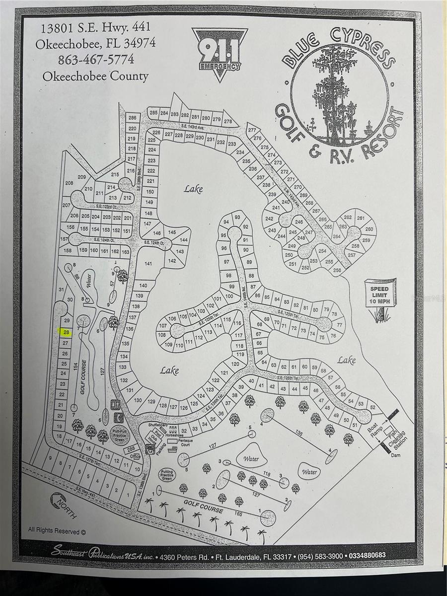 BLUE CYPRESS GOLF & RV RESIDENCE - Residential