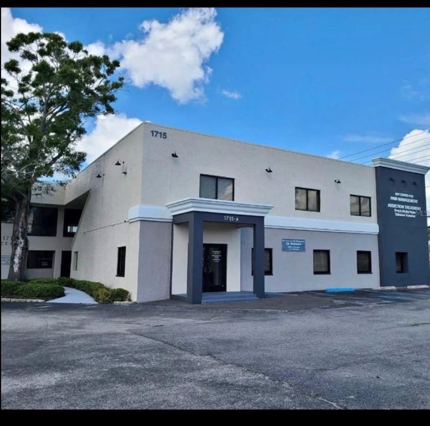 Newly renovated professional office building in a prime Largo location! This modern two-story building offers elevator access, ample parking, and excellent visibility on East Bay Drive with high daily traffic counts. Available suites feature flexible floor plans suitable for medical, legal, or general office use. Each space includes a private restroom, break room, and reception area. Updated interior finishes, 24-hour access, and convenient proximity to U.S. 19 and major retail centers make this property ideal for growing businesses. Move-in ready—schedule your showing today