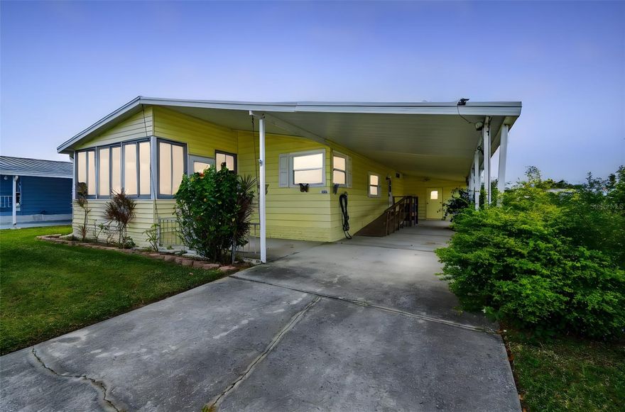 This property boasts two spacious bedrooms with two full bathrooms, providing comfort and privacy for all. Spanning 1152 square feet, the open floor plan invites natural light to flood the space. Whether you're looking for a peaceful place to relax or a hub for your active lifestyle, this mobile home is the perfect blend of comfort and convenience. 55+ community with many amenities, including a clubhouse, heated pool & spa, sauna, fitness center, library, shuffleboard and bocce courts, pickleball, billiards a central lake with a gorgeous fountain, and a walking trail. Limited fishing is also allowed. The Social Club offers many activities to join including weekly bingo, coffee hour, scheduled breakfast & flea markets, crafts, cards, entertainment, and much more! Rent is $1,350/month, and the security deposit is $1,400. WE OFFER SECURITY DEPOSIT PAYMENT OPTIONS! The application fee is only $65/adult. In addition to the advertised base rent, all Lakeland Homes and Realty tenants are enrolled in the Resident Benefits Package (RBP) for $50/month (ex.: $1350 (base rent) + $50 (RBP) = $1400 total monthly charge), which includes HVAC air filter delivery to your door (for applicable properties), credit building to help boost your credit score with timely rent payments, $1M Identity Protection, $100K Personal Property Insurance, utility concierge service to make your move-in less stressful, our resident rewards program, and much more! More details upon application.