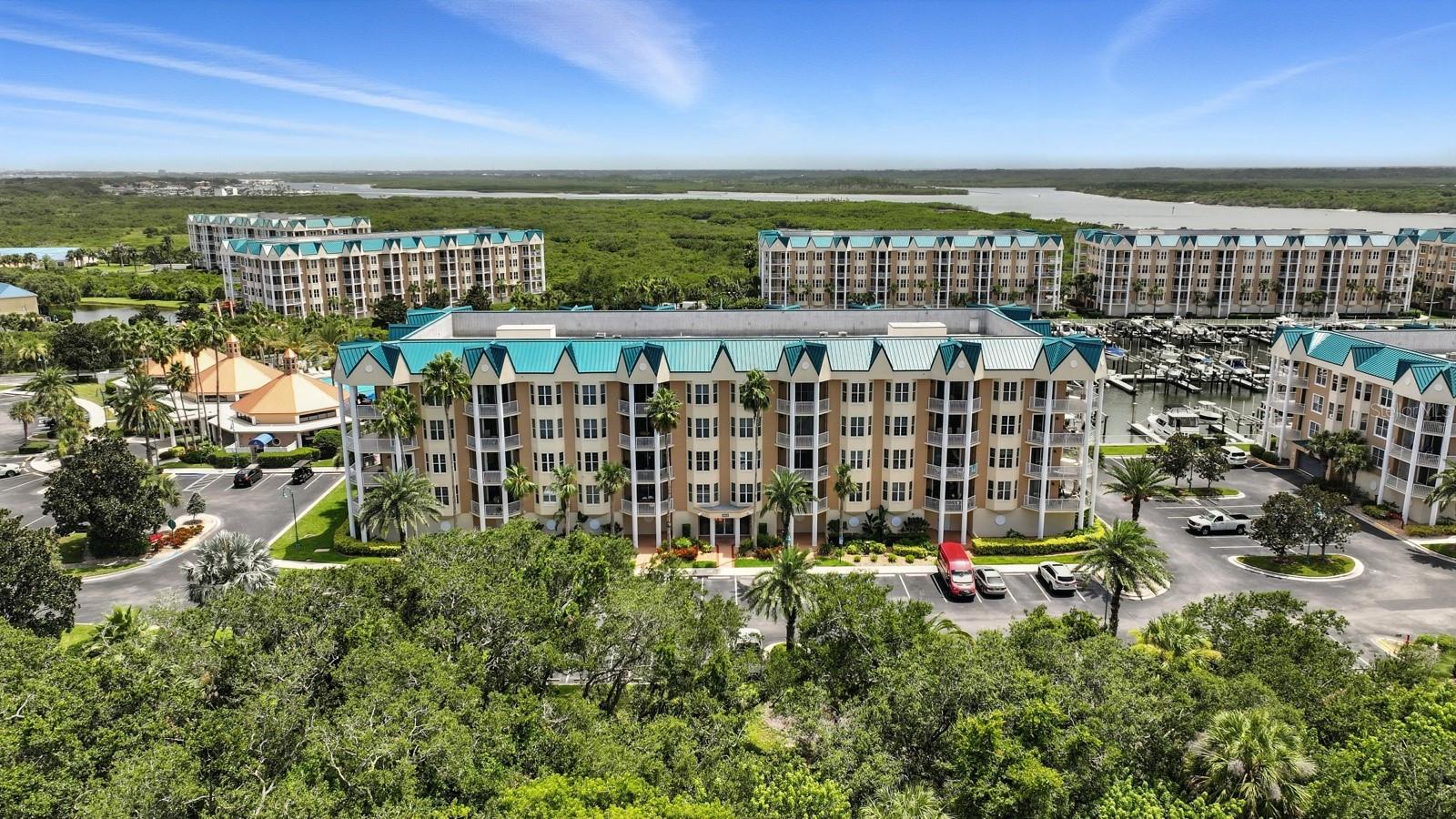 Wake up every day to stunning water views from this beautifully updated 4th-floor condo in the highly sought-after Harbour Village community in Ponce Inlet! Perfectly perched right above the marina, this unit offers sweeping views of the Intracoastal and boat docks that you can enjoy from the comfort of your private balcony.
Inside, you’ll find a spacious split floor plan with brand new luxury vinyl plank flooring, modern light fixtures, and a bright, open layout. The kitchen is equipped with newer appliances, updated countertops, and a fresh coastal vibe. The bathroom has been tastefully upgraded with a stylish new vanity, creating a clean and inviting space.
Located within a gated resort-style community, you’ll enjoy peace of mind along with exclusive amenities. You're just a short drive to the beach, pickleball courts, and some of the area’s best waterfront seafood spots like Boondocks and Hidden Treasures.
Whether you're sipping your morning coffee watching the boats go by or winding down after a day in the sun, this Harbour Village condo offers the ultimate Florida lifestyle you've been looking for.