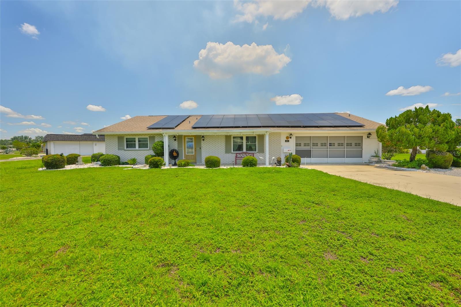 Welcome to your lakeside retreat in the heart of Sun City Center! This thoughtfully updated three-bedroom, three-bathroom pool home offers peaceful water views, abundant natural light, and over 1,900 square feet of comfortable, well-designed living space. From top to bottom, this residence has been extensively remodeled with modern upgrades and stylish touches that make it a standout property in the neighborhood.
Step inside and be greeted by an open layout that seamlessly connects the living, dining, and kitchen areas; perfect for everyday living and easy entertaining. The freshly remodeled interior includes an upgraded bathroom and an impressive primary suite featuring a walk-in tub designed for ease and relaxation. Whether you're starting the day with a sunrise swim or winding down in the spa-style bath, comfort is part of the experience.
The home sits on the shores of Middle Lake and features a private dock; ideal for morning coffee, casting a fishing line, or simply enjoying the breeze off the water. And yes, there's a pool! Recently equipped with a new pump and heater, you'll be swimming year-round whether you're doing laps or just floating around pretending you're on vacation. The new seawall along the lakefront reinforces the property's value and charm with durability that lasts.
Eco-conscious buyers will appreciate the investment in solar panels and a tankless water heater; adding efficiency and lowering energy costs. Hurricane-rated windows and a recently replaced HVAC system ensure peace of mind in all seasons. There's also a water softener to complete the package of thoughtful conveniences.
Outside, the lot provides a generous space for gardening, outdoor dining, or even a hammock if you're into serious relaxing. It's beautifully positioned to take in lake views while offering enough yard to stay active or enjoy some sunshine.
Nestled in a friendly and vibrant part of Sun City Center, the location is just minutes from everyday essentials and local charm. Grocery runs are easy with a Publix Super Market nearby, and a quick trip takes you to the Sun City Center Library for your next great read or community event. Green thumbs will love being close to Tillers & Toilers Garden Club? a serene local park perfect for strolls or sunny afternoons spent among the flowers.
This home has over $255,000 in thoughtful upgrades and modernizations, combining comfort, functionality, and scenic beauty. Whether you're looking to settle into a quiet, well-connected neighborhood or find the perfect spot to enjoy retirement, this inviting pool home offers a unique blend of lifestyle and location.
Come see all the ways this property goes beyond just being a home; it's a place to enjoy the best of Florida living, right on the water and right where you want to be.