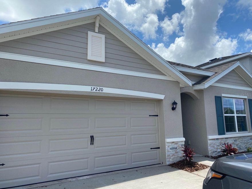 Fantastic family community.  4 BEDROOM HOME WITH 2 BATHROOMS. . Tennats still live there until mid of July . avaliable to see after June 1st . Please give 24 hours notice before the showing .  The community has  excellent schools, shopping, restaurants, Publix just around the corner. This all-concrete block constructed, one-story layout optimizes living space with an open concept kitchen overlooking the living area, dining room, and the outdoor covered lanai. The well-appointed kitchen comes with all appliances, including refrigerator, built-in dishwasher, electric range, and microwave. The owner's suite, located at the back of the home for privacy, has an ensuite bathroom. Two additional bedrooms share the second bathroom. The third bedroom is located near the laundry room, which is equipped with included washer and dryer.