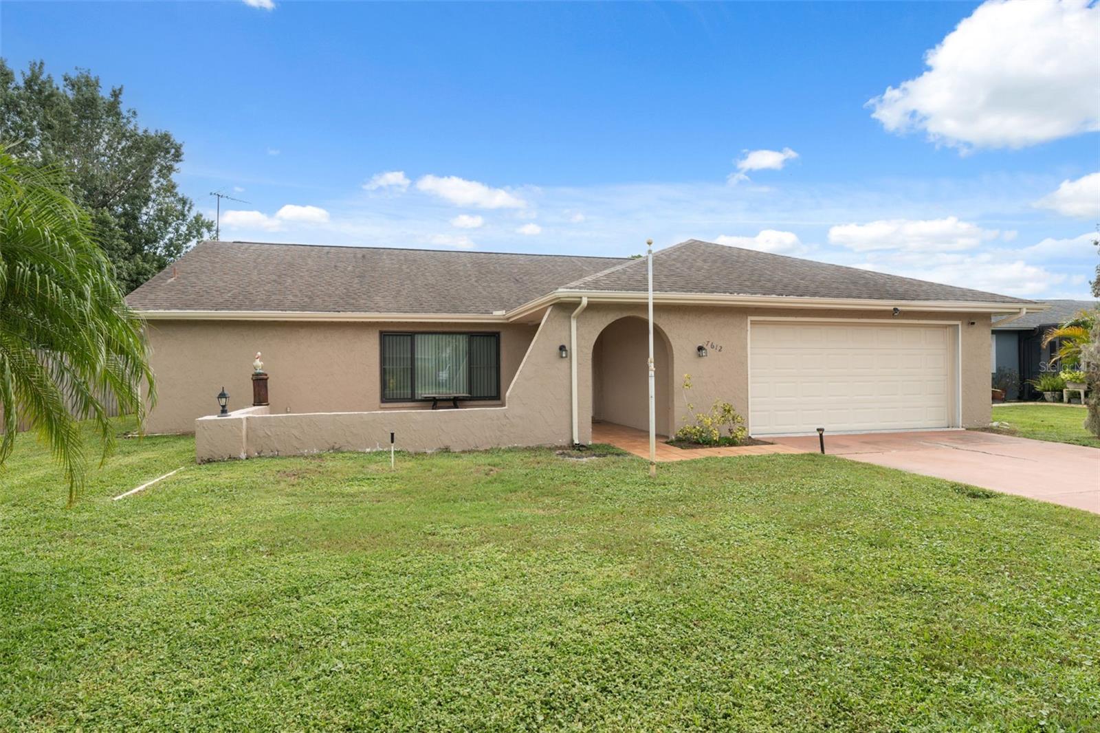 New Port Richey Oasis: Pool Home in Desirable Magnolia Valley!
Discover your slice of Florida paradise in this charming 2-bedroom, 2-bathroom pool home, complete with a dedicated office space, nestled within the tranquil community of Magnolia Valley. Experience the best of indoor-outdoor living with a sparkling private pool, enclosed for year-round enjoyment and pest-free relaxation.
Step inside to find a well-maintained interior offering comfortable living spaces. The versatile office provides the perfect setup for remote work, a hobby room, or an extra guest area. Enjoy the convenience of a spacious 2-car garage, offering ample storage and secure parking.
Magnolia Valley is renowned for its quiet, friendly atmosphere, making it an ideal place to call home. Enjoy easy access to New Port Richey's vibrant downtown, beautiful Gulf beaches, shopping, dining, and major roadways for effortless commutes. Don't miss this opportunity to own a piece of the Florida dream!
AC 2016. Roof 2013.