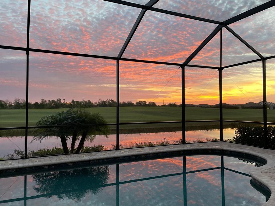 ***AVAILABLE NOW FOR ANNUAL LEASE OR SHORT TERM LEASE*** Please contact Owner for showing

STUNNING ESTATE HOME IN LAKEWOOD NATIONAL GOLF COMMUNITY

Experience the ultimate Florida lifestyle in this elegant 4-bedroom, 4-bath, 2,868 sq. ft. executive residence located in the resort-style, gated community of Lakewood National. This coastal-contemporary home features an open floor plan, soaring ceilings, granite countertops, tile flooring in main living areas, and plush carpet in the bedrooms. The loft includes a private bath, offering a perfect space for guests or a home office.

Enjoy seamless indoor-outdoor living with three large see-through glass sliders, private pool access from the primary suite, a screened lanai, and an outdoor kitchen with a built-in grill. The heated pool and spa overlook tranquil golf course and water views, creating an ideal setting for entertaining or relaxing in style.

Lakewood National offers world-class amenities, including two Arnold Palmer designed golf courses, a full-service clubhouse with formal dining and tiki bar, a state-of-the-art fitness center, resort-style waterfall pools, luxury spa, tennis, pickleball, and more. Conveniently located near I-75, the #1 beach in the U.S., top-rated schools, upscale shopping and dining, and Sarasota Airport, this home perfectly combines elegance, comfort, and convenience.

High Season (Dec Apr): $11,000/month
Low Season (May Nov): $7,000/month
Transferable golf membership available. $75 minimum monthly spending required at the on-site restaurant/tiki bar.

Lease Duration: Contact for details.

Owner pays for internet, pool service, and exterior maintenance (lawn mowing and irrigation). No smoking is allowed. Deposit and first month's rent are due at signing of contract. Additional monthly rent due at 1st of each month.
Renter covers utility cost (gas, electricity, and water).
Renters insurance is encouraged (landlord's home owner insurance may not cover the loss of renter's personal items).