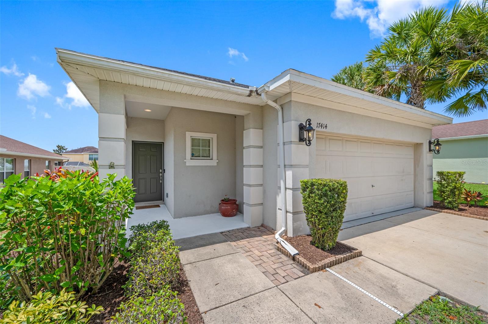 Welcome home to this beautiful 3 bedroom 2 bath, 2 car garage split floor plan home. Amazing opportunity to live in a fabulous Channing Park community. Stainless steel appliances, with a gas stove, the refrigerator, microwave and dishwasher are brand new. The beautiful corian countertops & wood cabinets with crown molding make this larger than normal kitchen a delight. Plenty of space for a breakfast table, kitchen island or just room for the chef to work from. The cover patio and fire pit are a great addition for a relaxing evening and natural gas community it’s a nice bonus The back of the home brings you to your spacious master bedroom with walk in closets, master bathroom with a garden tub, separate walk-in shower, double sinks and wood cabinets . The other 2 rooms have wood looking tile for ease of care, conveniently located to the front of the home next to a good sized bathroom. The A-Rated School zoning, resort style pool, clubhouse with fitness center, hot tub, dog park, skate park, ½ basketball court, multipurpose field, playground, walking and siting sites within the community & more! Don't wait, set up a private showing today. May be an opportunity to rent with option to buy.