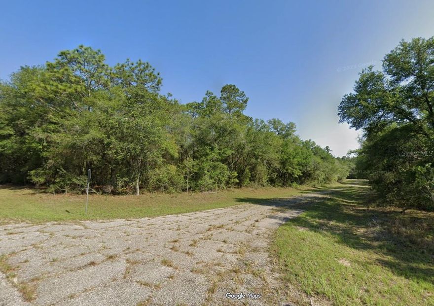 Beautiful, oversized 1/4 acre (.28 acre), corner lot to build your dream home on!! This property is on a quiet paved county road...one house around the corner!! Close to the famous Withlacoochee State Trail for biking, hiking and great nature walks. The Citrus Springs community offers a Library and community center for wonderful social events. It is close to boating, fishing, diving, golf and beautiful natural fresh water springs in nearby Dunnellon. Also close to restaurants, shopping, Doctor's offices and supermarkets. So much to like! Zoned homes only, no mobile homes allowed. It's a private setting right now, with few neighbors. A super location at a fantastic price.