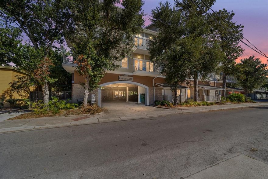 WALK TO UF CLASSES, MIDTOWN, AND THE FOOTBALL STADIUM! This two-story condo in a newer construction luxury community offers the perfect blend of comfort and convenience. Being sold furnished and move-in ready, it’s an excellent option for anyone looking to live near UF campus. The upgraded kitchen features granite countertops, recessed lighting, and faux stainless appliances. French doors open to a balcony off the living room, bringing in abundant natural light. The layout includes 1 bed/1 bath downstairs and 1 bed/1 bath upstairs, ideal for roommates or guests. The building offers secured entry access with key fob or elevator code and includes one assigned parking space in the ground-floor parking garage. Enjoy the ease of living walking distance to the University of Florida campus, Midtown restaurants, and the UF Football Stadium!