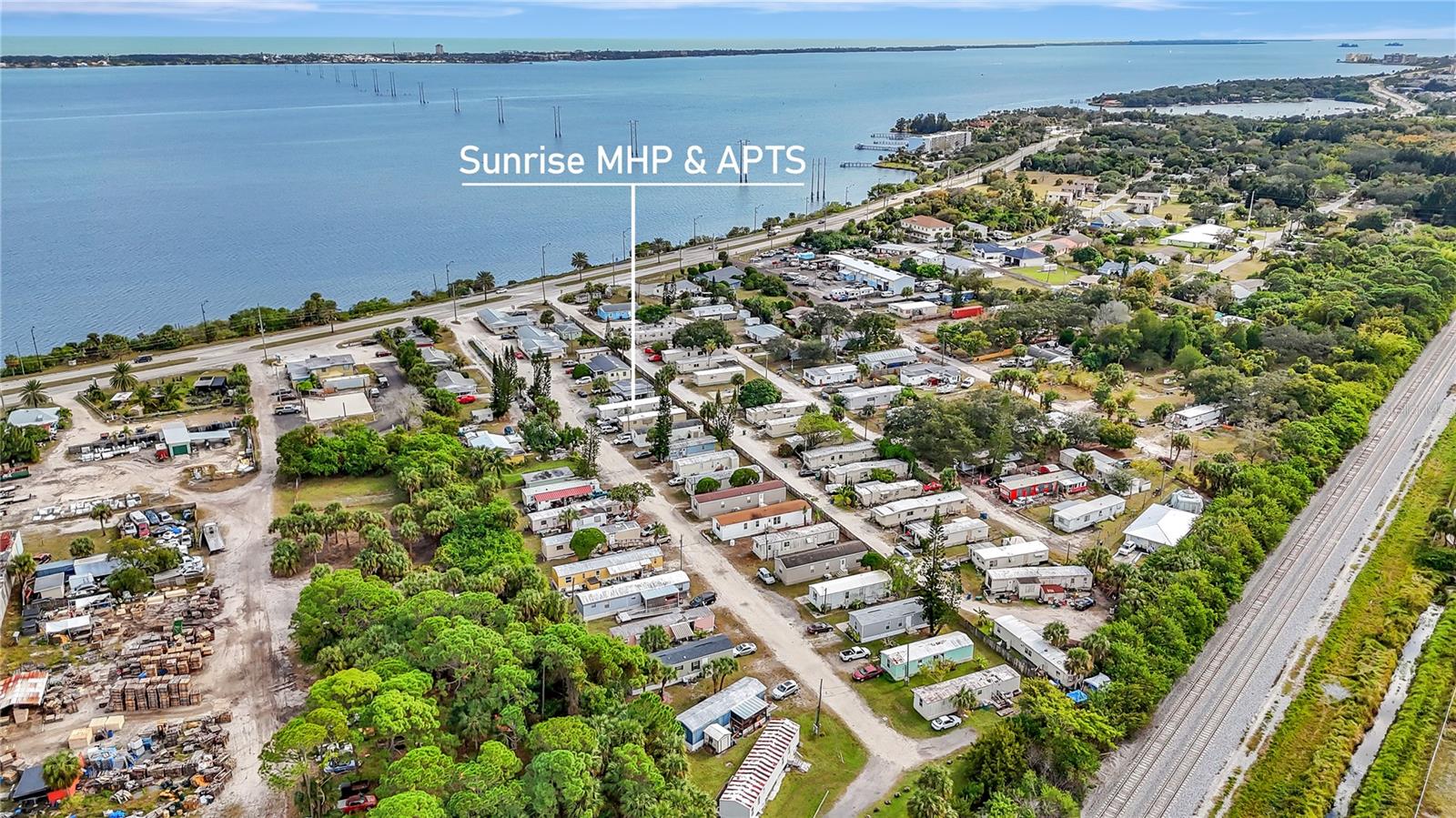 Located directly on the Indian River, Sunrise MHP & APTS offers a unique investment opportunity combining strong cash flow and prime location. This 35-unit property features a mix of 11 apartment units, 20 tenant-owned homes, and 4 park-owned homes, several of which have been recently renovated to attract premium tenants. The park is fully connected to city water and sewer, ensuring reliable utility service. Lot rents are set at $465 per month, providing consistent and dependable income. Additionally, the property includes an on-site office that offers flexibility for operations or potential conversion into two additional rental units.
The park's stunning Indian River views and convenient access to local amenities create a highly desirable living environment for residents, ensuring high occupancy rates and long-term demand. Whether you're an experienced investor or entering the mobile home park market, Sunrise MHP & APTS offers exceptional growth potential and immediate revenue.