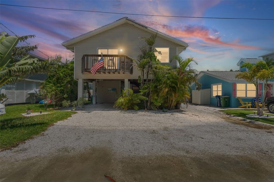 The Beach is Calling! 
Just steps from the sugar-like sands of Bradenton Beach on beautiful Anna Maria Island, this rarely available income-producing duplex offers the ultimate blend of paradise living and investment potential. Opportunities like this don’t come around often—own your own slice of coastal heaven and generate income at the same time!

Imagine, live in one unit and rent the other… or rent both for maximum return on investment. The possibilities are endless—whether you’re looking for a personal beach retreat, a lucrative vacation rental, or a combination of both.

Recent updates mean both units are move-in ready and perfectly appointed for guests. One unit is a true showstopper with modern shiplap walls, gorgeous tongue-and-groove ceilings, and a cleverly designed primary bed with built-in storage. Both units are sold fully furnished, turn-key, so all you need to bring is your swimsuit and a love for sunsets.

Outdoor living is a dream here. Each unit features private entrances, separate outdoor spaces, individual laundry rooms, and dedicated parking. After a day at the beach, rinse off in the charming outdoor showers—an iconic Florida touch every vacationer adores. The spacious balconies connect the two units, making it ideal for large groups or family reunions who want to stay together but still enjoy privacy.

With 2 bedrooms and 2 full bathrooms for each unit, you can comfortably host up to four families at once. Between the prime location, stylish updates, and flexible rental options, this property checks every box for an investor or lifestyle buyer.

Location is everything—and here, you’re in the heart of it all. Stroll to Bridge Street, the vibrant hub of Bradenton Beach, where you’ll find open-air dining, boutique shopping, and live music. Spend the day at Coquina Beach or take a quick bike ride to the pristine sands of Bean Point. Hop over the bridge to Cortez Village for fresh-off-the-boat seafood, explore the charm of Holmes Beach and Anna Maria to the north, or take a short drive to Bradenton for cultural attractions like the Bishop Museum of Science and Nature. For a day of upscale shopping and arts, Sarasota and Longboat Key (St. Armand’s Circle) are just minutes away.

Your chance to own a piece of Anna Maria Island paradise is here. Sun, sand, income potential, and an unbeatable location—this is the Florida lifestyle you’ve been waiting for.