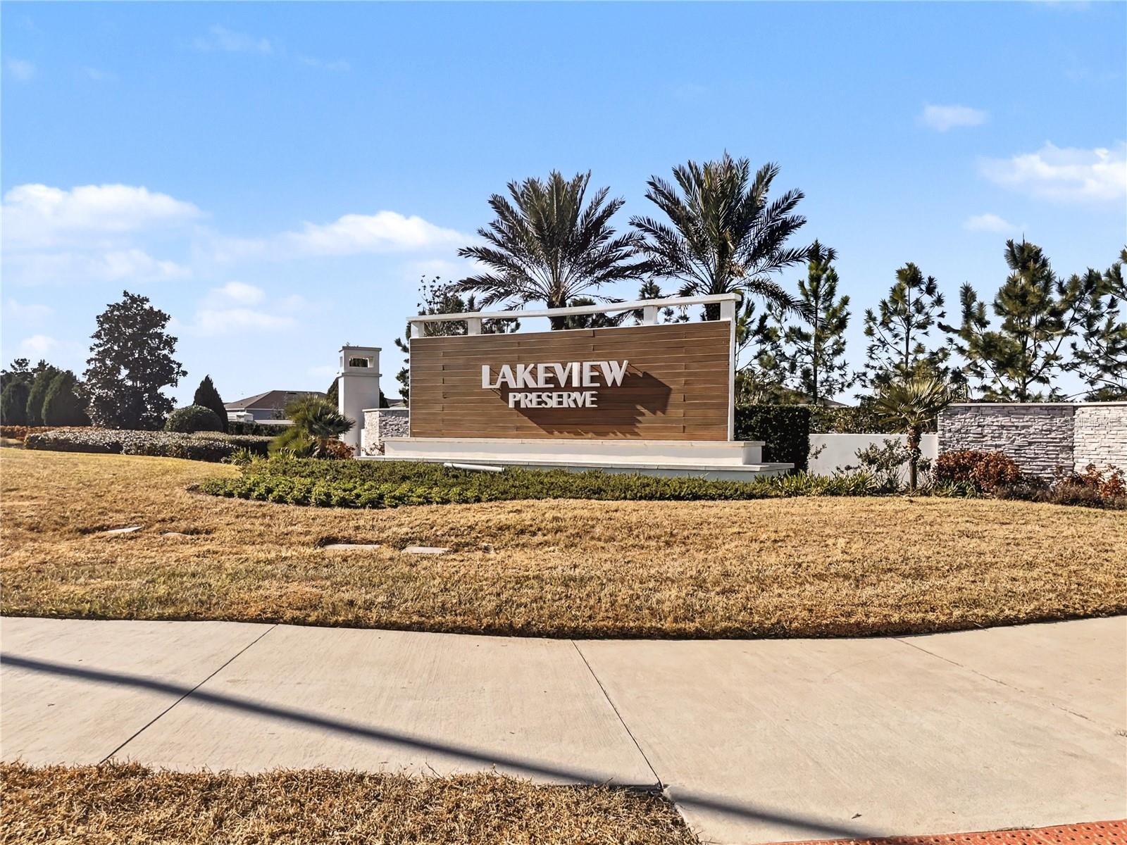 LAKEVIEW PRESERVE - Residential