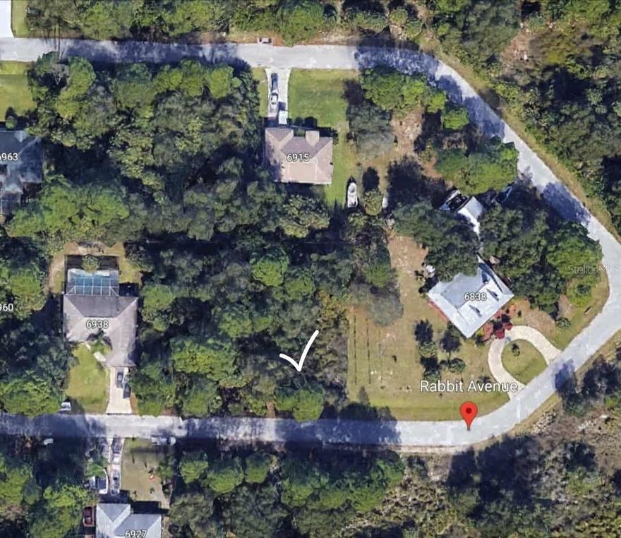 Build Your Dream Home in North Port! Discover this beautiful 0.23-acre residential lot located on Rabbit Ave in North Port, FL 34291. Zoned R1 (Residential Single-Family), this property offers the perfect opportunity to design and build your ideal home in a growing, desirable area of Southwest Florida. Enjoy the peace of mind that comes with being in a No Flood Zone (Zone X)—no flood insurance required!
This quiet, established neighborhood offers convenient access to I-75, US-41, shopping, dining, schools, and Gulf beaches, all while maintaining a serene, natural setting. North Port is one of the fastest-growing cities in Florida, making this a great spot for homeowners and investors alike.
Whether you're ready to build now or want to secure land for the future, this property checks all the boxes - no HOA, no CDD, and plenty of privacy.