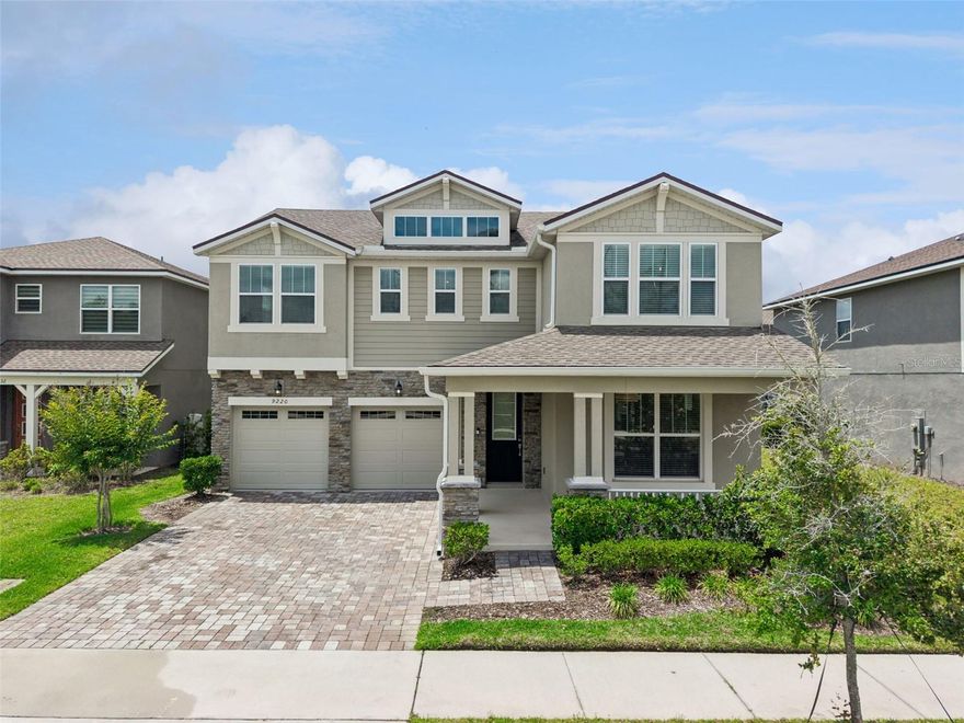 Modern Living in Meridian Park – Orlando

Welcome to 9220 Sea Pine Ave in the sought-after Meridian Parks community, where style, comfort, and thoughtful upgrades come together beautifully. This stunning 4-bedroom, 3.5-bath home features an inviting open floor plan designed for both everyday living and effortless entertaining.

At the heart of the home is a beautifully upgraded gourmet kitchen package, complete with a smart Wi-Fi enabled refrigerator, built-in wine refrigerator, and modern finishes that elevate the space. Additional upgrades include elegant new kitchen pendant lighting, updated flex space fixtures, a stylish living room chandelier, and newly installed ceiling fans throughout the home for added comfort and design appeal.

The spacious layout offers flexibility for families, guests, or working from home, while the seamless flow between the kitchen, dining, and living areas creates the perfect setting for gatherings and entertaining.

Located in the vibrant Meridian Park community, residents enjoy a prime Orlando location close to shopping, dining, major highways, and everything Central Florida has to show you.

This move-in ready home blends modern upgrades, functional living spaces, and a fantastic location—making it one you won’t want to miss.