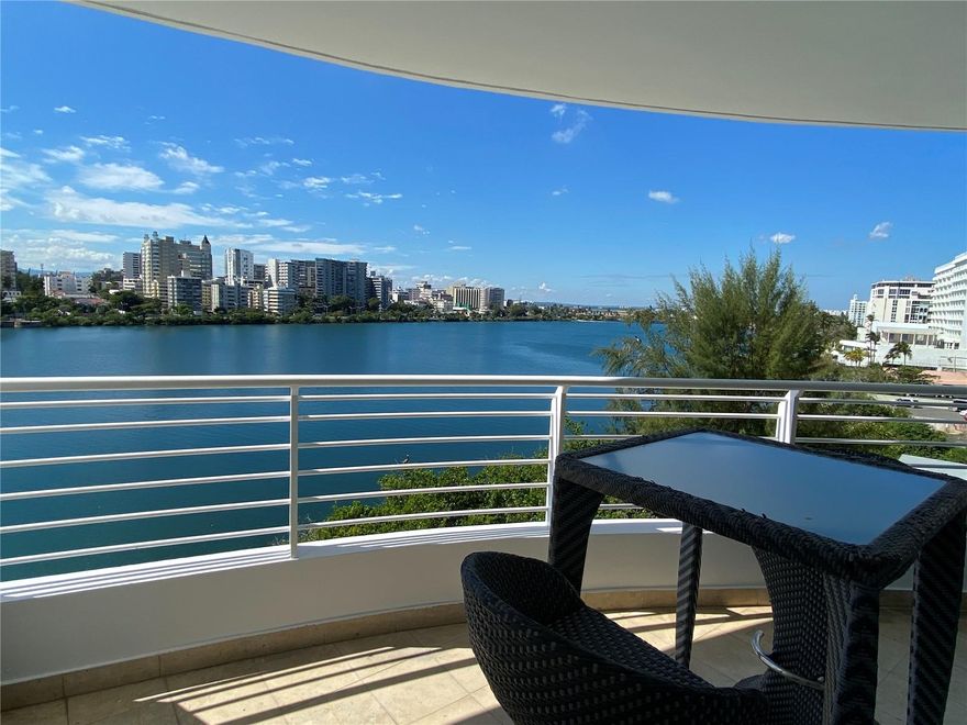 Stunning Water View Apartment with Exclusive Features. Unique windows overlooking Ashford Avenue to the ocean. Plus enjoy the quiet view of the lagoon from the balcony facing south of the jewel apartment. Regatta features a residence floor, which offers added privacy as there are only 18 apartments in this luxury building. Three parkings and night time security guard. Access to the lagoon to enjoy of water sports such as paddle boarding or kayaking. Limestone polished floors, marble bathrooms with luxury showers and jacuzzi. Rental could be furnished. Minimum rental term of one year.