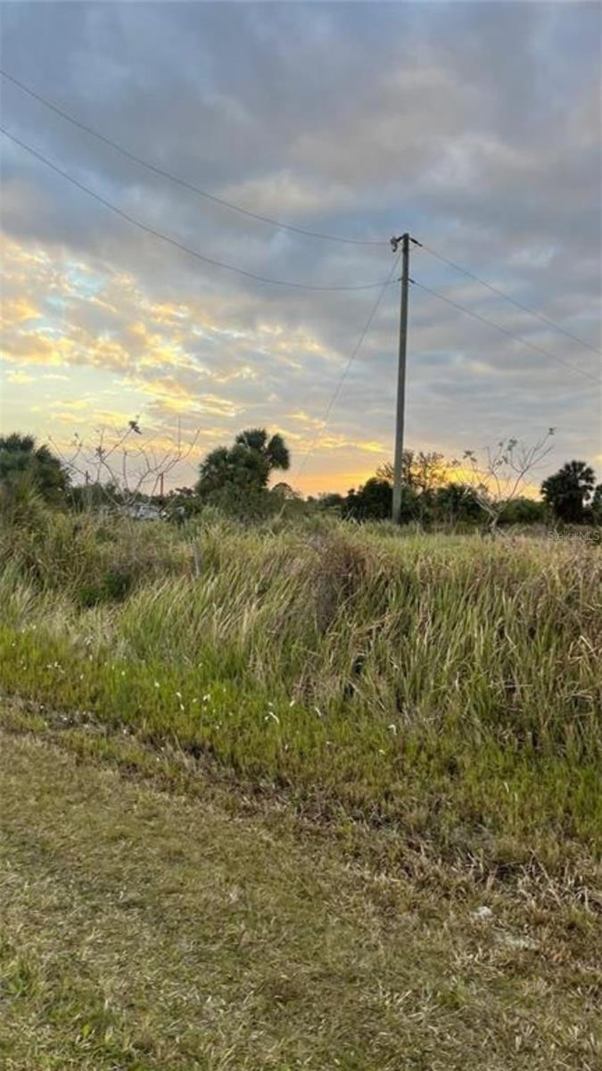 1.25 ACRES HIGH AND DRY VACANT LAND FOR SALE IN OKEECHOBEE COUNTY, FLORIDA. LAND PERPENDICULAR TO ML# O6315276.