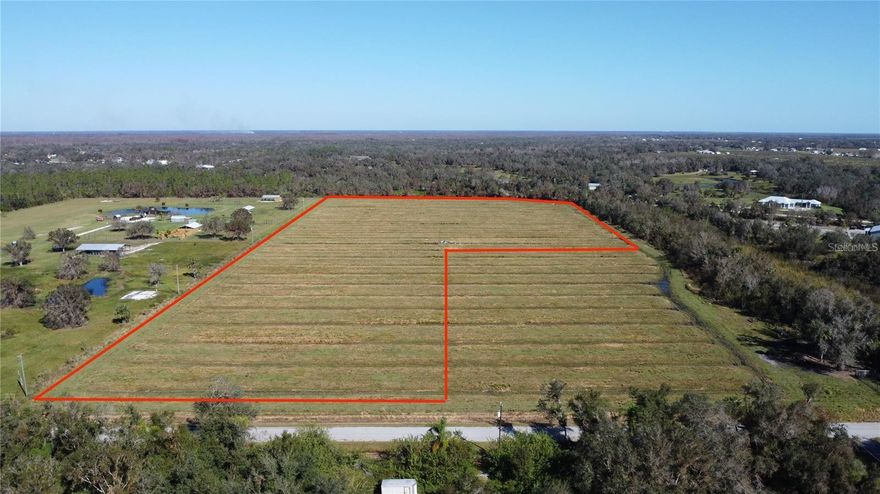 Discover an exceptional opportunity with this expansive 13.54 +/- acre vacant land in the heart of South DeSoto County. With road frontage on both SW Kissimmee Rd and SW County Road 761, accessibility is a prime feature of this property. Enjoy the convenience of public water and sewer nearby, along with a diesel-powered irrigation well ready to support your agricultural, commercial, and/or residential pursuits. The versatile zoning offers exciting potential; imagine developing a thriving subdivision or exploring the possibility of rezoning a portion for commercial use. Its strategic location near Charlotte County enhances its appeal, making it a perfect canvas for your visionary projects. Don't miss out on this remarkable chance to transform land into legacy! Contact your agent today!