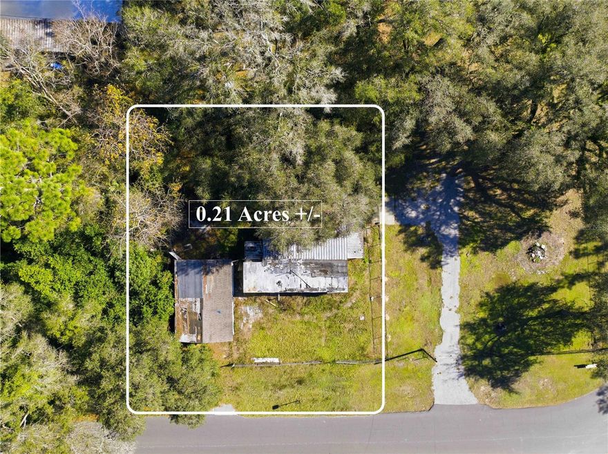 INVESTOR SPECIAL!!! Great opportunity to secure a 0.21-acre lot at 4265 S Illiana Terrace, Inverness, FL 34452, priced for value and potential. There is an existing mobile home on the property that is not habitable and will need to be removed, making this a land-focused opportunity for investors or buyers ready to build. The property already has a driveway with a septic tank and electric pole in place, which can mean significant savings on impact fees!! Located in Inverness, you’ll enjoy the charm of a relaxed, small-town lifestyle with easy access to shopping, dining, medical facilities, and outdoor recreation. The area is known for its proximity to lakes, parks, bike trails, and the Withlacoochee State Trail, offering plenty of options for enjoying Florida’s outdoor living. Convenient access to major roadways also makes commuting and travel simple. Call for more details today!!