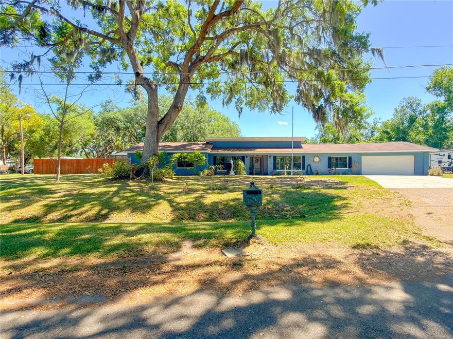 This mid-century modern home with craftsman touches sits on an oversized .6-acre lot and offers a pool with tranquil views of the pastures behind it. The property has No HOA and No CDD, with close proximity to the Alafia River while remaining outside a flood zone, and is conveniently located just 5 minutes from I-75.

The residence offers a very large, open floor plan in the main gathering areas. The home features 3 bedrooms and 3 full bathrooms, highlighted by a desirable split floor plan with dual suites, including a traditional primary suite and a second bedroom on the opposite side of the home that functions as a private suite, complete with its own walk-in closet and full bathroom. The third bedroom is oversized and includes its own flex space that could serve as an office, play area, or anything you can imagine.

As you step onto the back patio, you’ll overlook peaceful farm views and have access to the screened pool installed in 2019. The property has been well maintained, including a new HVAC system with a transferable warranty in 2026, a new dishwasher in 2026, and a water softener and saltwater pool system added within the last 6 months.

Additional highlights include a block storage building, parking pad, and a 50-amp RV hookup, with plenty of space to park an RV or boat.