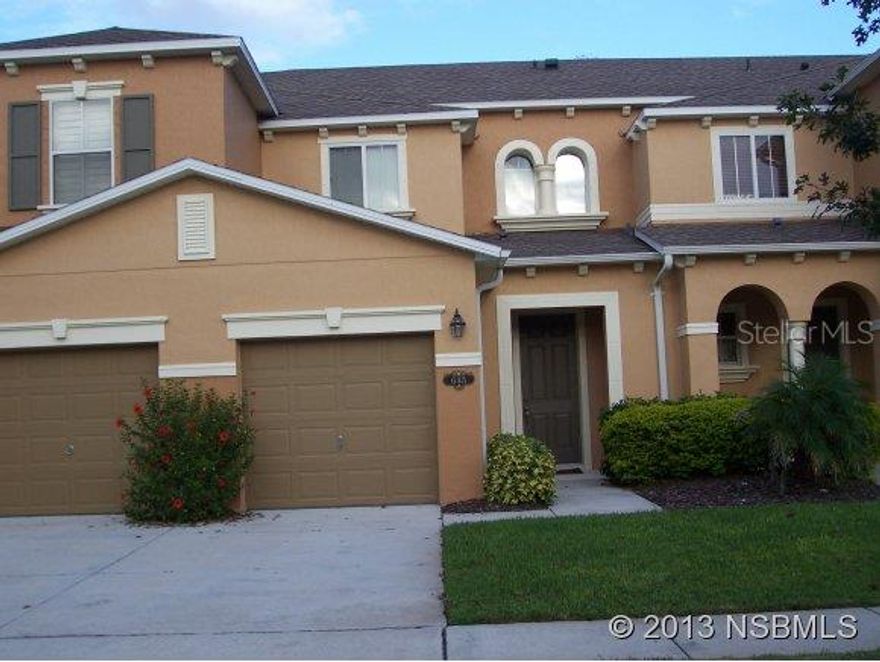 "PRE_FORECLOSURE" - Short Sale contracts subject to 3rd Party Approval. Accepting Back-up offers. Seller's forced to relocate. Much desired 2 bedroom, 2.5 bathroom, 2-story townhome in The Landings at Sugarmill. European architecture boasts throughout this development and in each home! Arched portigo's at the entryways and lush landscaping throughout. The large, gated pool is located at the north entrance and the mailbox recepticles are conveniently located in the middle of the community. There are Cherry kitchen cabinets and tiled floors in the spacious kitchen and bathrooms. The master bathroom has a stand-up double wide shower stall with double sinks as well, and the guest bathroom has a tub. There is a large plant shelf at the top of the staircase in the upstairs hallway along with the washer/dryer hook-up for much added convenience! This great home is located just one minute from shopping, golf courses, I-95 and much more. The $125/month HOA fee covers: all landscaping upkeep, exterior pest control, common areas. ;3rd Party Gr Com Reqd ;Water: City