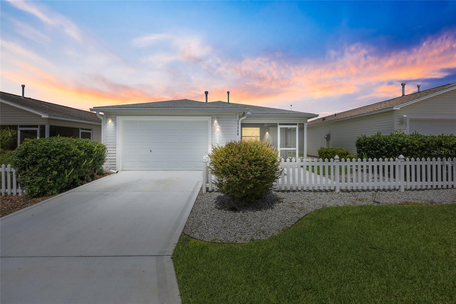 Welcome to this beautifully updated Colony Villa model located in the desirable Village of Sherwood in The Villages, FL. This charming 2-bedroom, 2-bathroom home offers low-maintenance living with modern updates and a prime location.
Step inside to discover fresh interior paint and luxury vinyl plank (LVP) flooring throughout, creating a clean, cohesive look from room to room. The home features a spacious living area and a dedicated dining space, perfect for relaxing or entertaining guests.
Important updates include a new roof (2019) and hot water heater (2016), providing peace of mind for years to come.
Ideally situated in the northern area of The Villages, you’ll enjoy quick access to Hwy 42 and Hwy 301, as well as close proximity to the First Responders Recreation Center and the Nancy Lopez Legacy Country Club & Golf Course — one of The Villages' premier golf destinations.
Whether you're looking for a seasonal retreat or a full-time residence, this well-maintained home is ready for you to enjoy the active lifestyle The Villages is known for!