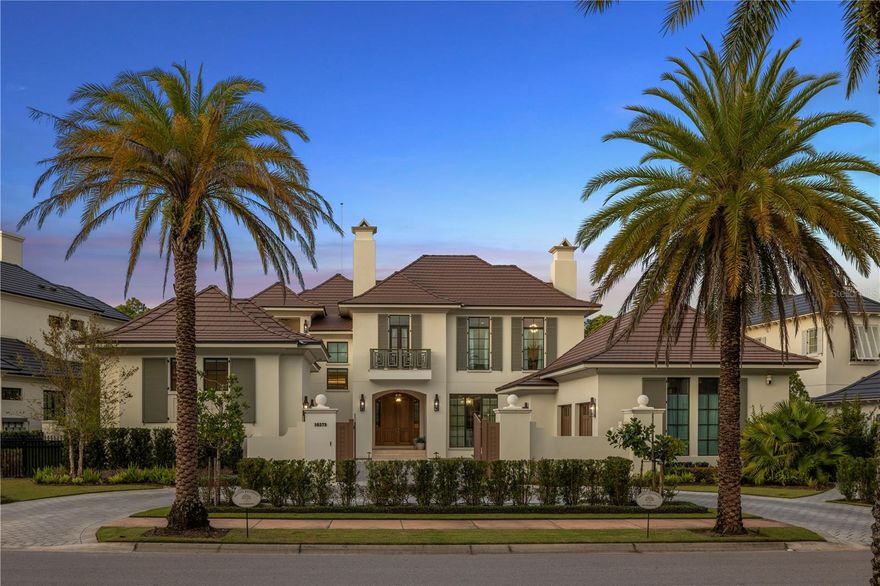 Welcome to the epitome of luxury living nestled within the enchanting enclave of The Four Seasons Private Residences at Disney's Golden Oak, where every moment is infused with magic and elegance. This is the only residential neighborhood in the world where you can enjoy the privacy and luxury of the Four Seasons and the magic of Walt Disney World (R) Resort. Presenting an exquisite opportunity to own a piece of paradise within the Four Seasons Private Residences neighborhood. This nearly new home is situated on a serene conservation view lot. This magnificent residence offers a sanctuary of tranquility amidst lush greenery and natural beauty. Step into a world of refined sophistication and comfort as you explore this comfortable estate. Featuring 6 bedrooms and 6 bathrooms plus 3 half baths, this expansive home provides ample space for both relaxation and entertainment, making it ideal for creating cherished memories with family and friends. Each room is meticulously designed to blend contemporary style with timeless charm, creating an ambiance that is both inviting and luxurious. The open-plan layout seamlessly integrates the living spaces, allowing for effortless flow and connectivity throughout. Elevate your work-from-home experience in an inviting home office, designed to be a haven for productivity and inspiration. From the gourmet kitchen adorned with top-of-the-line appliances to the spacious living areas bathed in natural light, every detail has been thoughtfully curated to elevate your lifestyle. The home offers an elevator to the second floor where you will discover 4 large bedroom suites as well as a large loft. The second floor primary suite is a private sanctuary featuring a separate lounge, spa bath and oversized wardrobe. Escape to the outdoor oasis, where a private patio awaits, offering panoramic views of the surrounding conservation area. Whether you're unwinding in the sparkling pool, hosting al fresco gatherings, or simply enjoying the tranquility of nature, this outdoor retreat is sure to captivate your senses. Offering a perfect hideaway, your guests will appreciate the separate guest suite with cozy bedroom and private bath! Store your prized vehicles with ease in the expansive, oversized three-car garage offering ample space for storage and convenience. The home also features the signature Four Seasons kitchen, perfect for entertaining. Nestled within the private residential community of Golden Oak is Four Seasons Private Residences Orlando at Walt Disney World® Resort. This gated community features distinctive neighborhoods of magnificent homes, expansive natural preserves, and inviting amenities. Residents can delight in membership in the private Golden Oak Club—including access to a private clubhouse, Summerhouse, with extraordinary dining options, courtyards, pool area, fitness facilities and family room. Residents also enjoy a special connection to the magic through Club Life, featuring access to the Golden Oak Member Services team, park transportation, signature club events, theme park experiences, and more. Additional benefits and requirements come with home ownership at Four Seasons Private Residences Orlando.