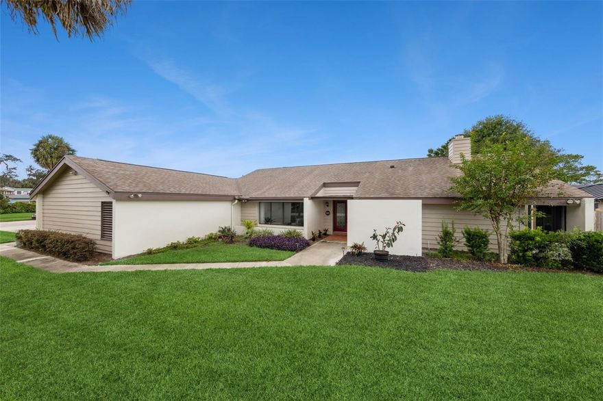 Are you ready to finally add the most important key to your keychain?  After scrolling for months and waiting for that combination of the perfect community, school district, amount of updates and ideal price....your patience has paid off.  501 Riverbend Blvd, located in arguably one of the most desirable neighborhoods of Seminole County; Sweetwater Oaks, has so much to offer that it will sure to check off more boxes than you know you ever had.  Situated on a colossal ½ acre corner lot with unobstructed views of the pond & water fountain, a side-entry garage and in a cul de sac with only (4) other homes, this is the epitome of what a "forever home" looks like.  Once across the threshold and into the foyer, you can begin to appreciate the updates and care that has gone into this home, starting with the neutral paint, hardwood flooring and vaulted ceilings.  A formal dining room and formal living room set the backdrop for those large holiday get-togethers, and offers more than enough space to host the largest of the families.  (3) generously sized bedrooms are located on the left side of the home, serviced by an updated bathroom in between; which conveniently doubles as a pool bathroom, and includes a bathtub & shower combination.  If you are the "laundry person" in the home, you won't mind spending time in this space.  Upper and lower cabinets span the walls from end to end for plenty of storage, and provide the ideal spot to fold.  Your primary bedroom is located on the right side of the home, has its own private courtyard which is accessible from a sliding door, and a very well updated bathroom (September 2025), with a new vanity, flooring, updated fixtures and toilet.  The heart of the home is the kitchen, and this one does not fall short in any way.  Granite countertops adorn the kitchen from every corner, including a center island with cooktop, a built-in desk section, as well as an entirely separate (and massive) coffee & serving bar which opens up to the family room.  Another vaulted ceiling welcomes you into the family room; with a wood burning fireplace, and multiple sliding doors which provide access to your new pool, while providing endless arrays of natural light.  Do you like to entertain?  Are you the "go-to" person in your circle to have parties, well if you're not, you will be now with this stunning pool and covered lanai.  End to end this covered space is a true extension of your inside living, and even has a window to the kitchen so that you can order your morning cappuccino or evening cabernet.  > LOW HOA | 2018 ROOF   | UPDATED LIGHTING FIXTURES | 2023 AIR CONDITIONING | 2020 WATER HEATER | GENERATOR TRANSFER SWITCH | HARDWOOD FLOORS <