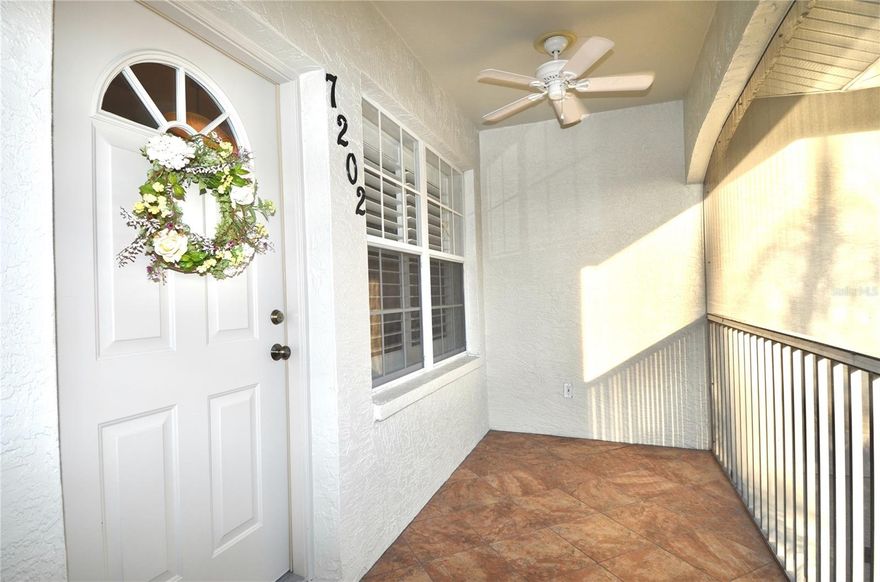 One or more photo(s) has been virtually staged. Welcome to this well-maintained 2 bed, 2 bath second floor condominium offering 1,148 square feet of open-concept living in a convenient Venice setting. From the moment you arrive, you’ll appreciate the covered front entry balcony porch, an inviting spot to enjoy fresh air before stepping inside. The living and dining spaces flow easily together under cathedral ceilings, creating an airy feel that lives larger than the square footage. Plantation shutters add a crisp, finished look while helping you dial in the natural light. The kitchen is designed for function and flow, featuring stainless steel appliances, recessed lighting, a pantry closet, ample cabinetry, and breakfast bar seating, ideal for casual dining and easy entertaining. The open layout supports a comfortable everyday lifestyle while keeping the main gathering areas connected. Both bedrooms are comfortably sized and feature walk-in closets, giving you the storage you want without sacrificing space. A convenient laundry closet keeps daily routines organized and out of sight. The layout offers two full baths, making it easy to share the space and keep mornings moving. This condo also comes with a separate single-space garage, a valuable bonus for parking, storage, or keeping beach and golf gear tucked away. As part of the L Pavia Condos, residents enjoy access to a community pool and clubhouse, great for relaxing, meeting neighbors, or cooling off on warm Florida days. The location is a major benefit, with close proximity to shopping, restaurants, grocery stores, golf courses, parks, I-75, Venice Island, Historic Downtown Venice, and Gulf beaches. This is an excellent opportunity to own a clean, well-appointed condo with practical upgrades, community amenities, and easy access to many of Venice’s most popular destinations.