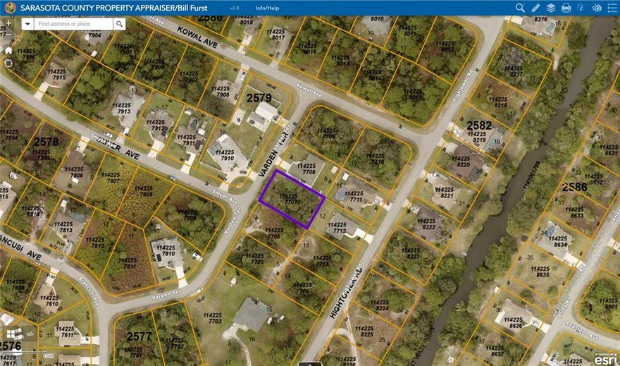 Prime location!  Quality building lot located in the booming city of North Port, Sarasota County's largest and most highly populated city and home of the Atlanta Braves Spring Training Complex. Cited by Forbes has one of the top cities in the nation for home buyers, for business/careers, and education, named by Moneyrates as the best city in the US for Young Entrepeneurs, and listed by Gallup as one of the top cities in the country for well-being, North Port is a city on the move. This property is located close to amenities with easy access to both US 41 and I-75, multiple golf courses in the area and a short drive away from world class beaches, boating and fishing. Now is the time to buy in North Port as the city is rapidly growing!