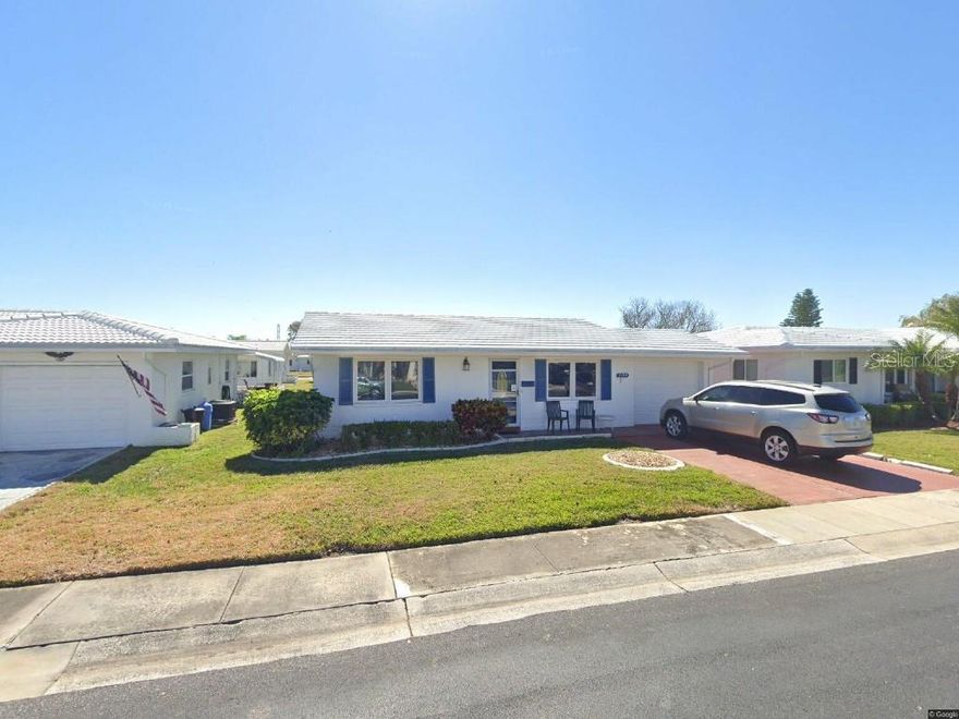 Well maintained home in quiet but lively 55+ community with Clubhouse and a Rec Center w Pool and many planned activities monthly.  New roof (2024), newer HVAC (2019), new water heater (2025), all stainless appliances (2019) w ultra-quiet Dishwasher.  Washer and Dryer (2019) staying.  Monthly HOA covers water, trash, premium cable and internet.  Exterior care included in HOA, too, including roof.  Convenient to Shopping, Restaurants, Medical, Airport, Beaches and parks.  Community has a public Golf Course on-property.