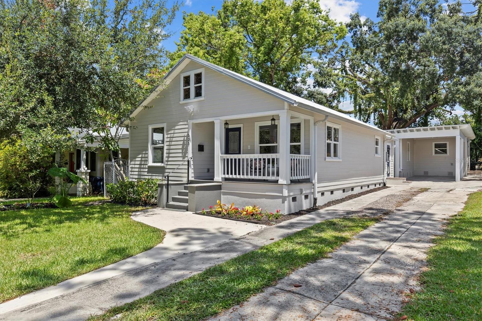 Say hello to your dream home in South Seminole Heights! This stunningly remodeled 4 bedroom, 3 bathroom beauty complete with a detached mother in law suite blends stylish modern updates with all the charm you love about this historic neighborhood.
Built in 2007, this home offers stunning hardwood floors throughout, a durable metal roof, new electric panel, updated plumbing, and an HVAC system that’s less than 5 years old and comes with a 10-year warranty for peace of mind.
The spacious kitchen is a chef’s dream with stainless steel appliances, a gas stove, and a commercial-sized refrigerator, perfect for cooking and entertaining. A gas tankless water heater provides endless hot water year-round.
The detached mother-in-law suite is ideal for hosting out-of-town guests, offering multigenerational living, or generating extra income as a rental or Airbnb.
Situated in Riverside Heights, this home is just minutes from Armature Works, the expanding Tampa Riverwalk, and the upcoming Gas Worx development in Ybor City. It also offers quick access to downtown Tampa, Raymond James Stadium, and Tampa International Airport.
Conveniently located within walking distance to the Hillsborough River, this home requires no flood insurance and has no history of storm damage. Move in with confidence and enjoy all the amenities this neighborhood has to offer.
Don’t miss this rare opportunity to own a turnkey home with flexible living space in one of Tampa’s most desirable neighborhoods. Come see why this would be a great place to call home!