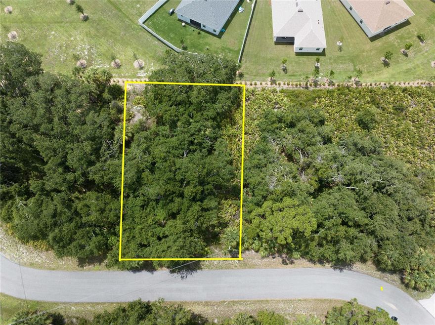 Build your Florida dream home on this residential lot in the rapidly growing city of North Port. Tucked away on a quiet street with paved road access, electric poles on the street, and no HOA or deed restrictions, this property offers the perfect blend of privacy and convenience.
Enjoy easy access to I-75, shopping, dining, and local parks, plus you're just a short drive from CoolToday Park, the Spring Training home of the Atlanta Braves, as well as Warm Mineral Springs and the beautiful Gulf Coast beaches. Zoned for single-family residential use, with no flood zone and no scrub jay permit required (buyer to verify). Located near local schools, this lot is ideal for families, future homeowners, investors, or builders looking to be part of one of Southwest Florida’s fastest-growing communities.