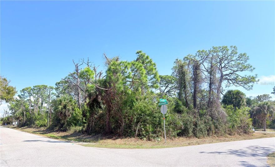 Build New with your style and tastes.  Welcome to your future home site.  Tucked away in the Waterfront community of famous Grove City.  This corner lot is perfect for your getaway with everything you need nearby.  Manasota Key and Englewood Beach is less than 8 minutes away.  As well as a nature park with walking trails that can lead to a view of the Intercoastal Waterway. A fisherman's/boater's dream with boat ramps, Intercoastal Waterway, access to out-islands, beaches, restaurants, shopping and golf all nearby.