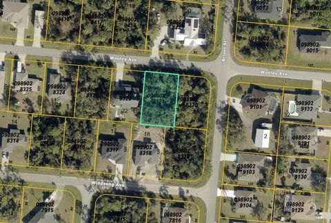 Lot #21 WOOLEY AVENUE NORTH PORT FL 34287