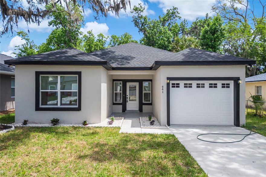New Construction | NO HOA | Minutes to Daytona International Speedway

This thoughtfully designed 3-bedroom, 2-bath home stands out from the rest—no cookie-cutter here. Enjoy an inviting front porch with space for seating and a covered back porch perfect for relaxing or entertaining.

Inside features luxury vinyl plank flooring throughout, 9’4” ceilings, and abundant recessed lighting for a bright, open feel. The kitchen offers ample cabinet space and a functional layout, ideal for everyday living. Spacious primary suite includes a large walk-in closet, with ceiling fans throughout the home for added comfort.

Built with quality in mind, including architectural shingles for durability and curb appeal. NO HOA gives you the freedom homeowners are looking for.

Conveniently located near shopping, dining, medical facilities, and just a short drive to Florida’s beautiful beaches.

Schedule your private showing today!