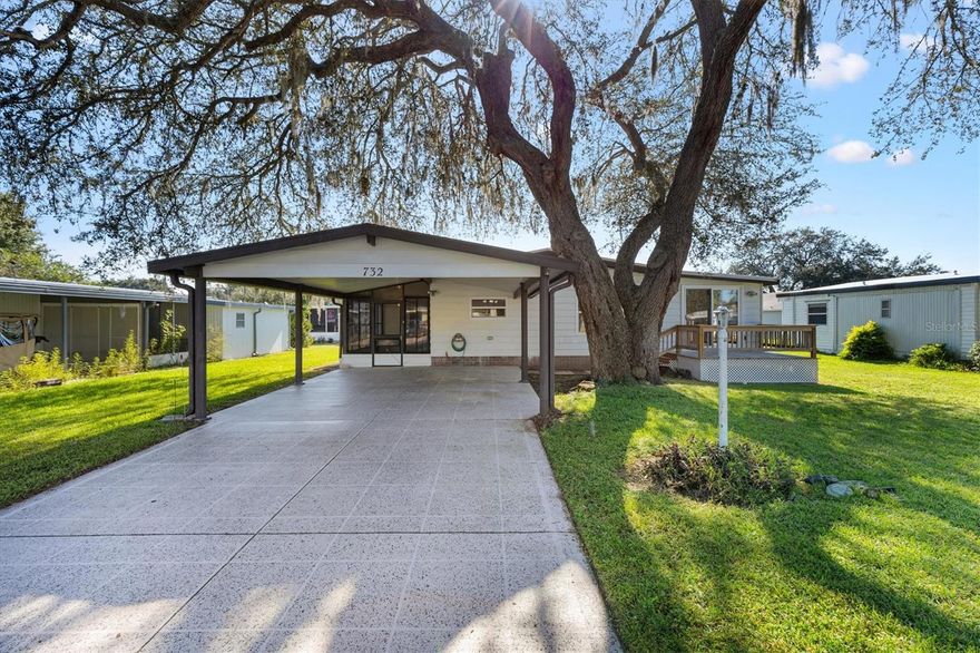 TURNKEY • 3 BEDROOMS • NO BOND • GREAT LOCATION

This 3-bedroom, turnkey home with NO BOND delivers the perfect mix of value, comfort, and convenience in The Villages—ready for immediate enjoyment.

Ideally located just a short golf cart ride to Spanish Springs Town Square, Orange Blossom Hills Golf & Country Club, and UF Health The Villages Hospital, plus shopping, dining, and everyday essentials.

Inside, you’ll find a freshly remodeled and painted living/dining area with durable laminate flooring and an open, inviting feel. The kitchen features NEW appliances and a pantry, offering both style and function.

Step outside and enjoy a spacious deck and oversized carport, perfect for entertaining, golf cart parking, or hosting fun “driveway parties”—a true Villages favorite.

*Turnkey – just bring your suitcase*
*Large carport with room for car + golf cart + storage*
*Low-maintenance living*
*Prime, golf-cart-friendly location*

Affordable, move-in ready, and NO BOND—this one checks all the boxes. Schedule your showing today before it’s gone!