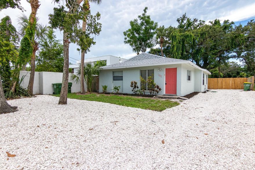 LOCATION LOCATION! Sitting West of US41 directly behind Starbucks is this income-producing duplex. Each unit is a 2bedroom 1bathroom with Vinyl Floors, shaker cabinets, full size bathroom with tub/shower combo. Units are currently rented and property managed. Separately metered. Hot Water Heaters are 2020 and 2021. Roof replaced 2021. Electric Panels replaced 11/2023. HVAC Units 2023 and 2010. New Duct work in rear unit. Matterport link available on request.