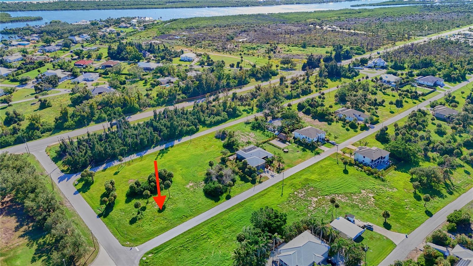 Oversized 180x120 corner lot in the sought-after Cape Haze East community! This cleared and surveyed parcel, just under a half acre, is ready for your dream home with public water, sewer, and utilities in place. Enjoy low HOA fees with perks that include a private dock and exclusive beach access on Don Pedro Island—only accessible by boat. With minimal deed restrictions, the neighborhood maintains its beauty while giving you flexibility in home design. Ideally located along Placida Road, you’ll be minutes from Publix, restaurants, marinas, golf courses, and public boat ramps. World-famous Boca Grande is just 2.5 miles away, offering boutique shopping, fine dining, tarpon fishing, and stunning beaches. This property blends convenience, coastal charm, and investment potential—don’t miss it!