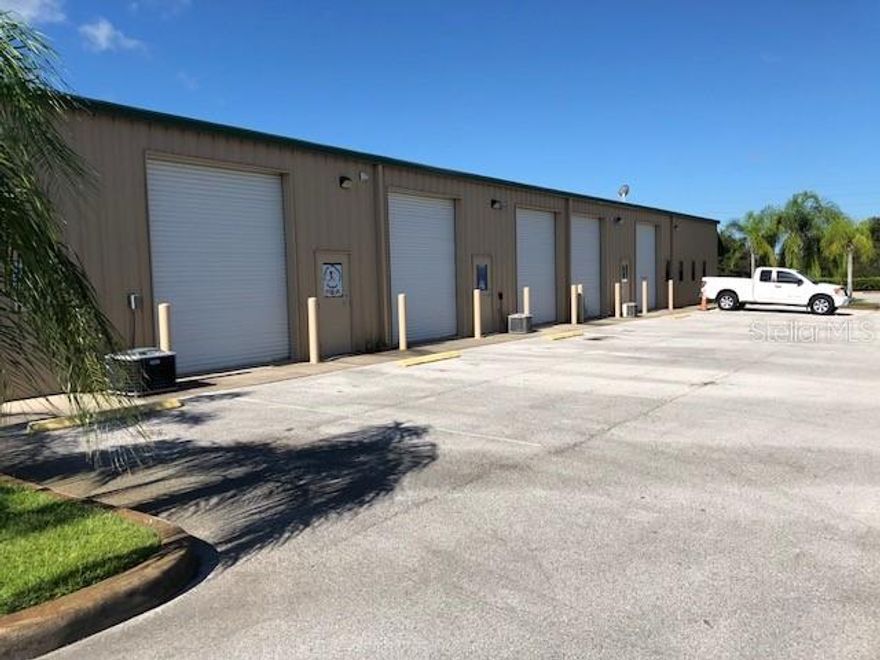 This is a rare, highly desirable 18,000 SF small bay industrial commercial property for sale in the high growth market of Lake Wales, Polk County.  The Property consists of two (2) buildings of 12,000 SF and 6,000 SF respectively on 1.69 acres of land.  The buildings are currently 100% occupied with waiting list.  The Property is zoned LCI – Limited Commercial Industrial, City of Lake Wales. The buildings are of steel construction on concrete slab and built in 2006.  Building 1, on the west side of of the property fronting Scenic Highway 17, is 12,000 SF and is currently comprised of eight (8) demised tenant spaces, 100% occupied.  Five (5) of these spaces are office / retail use that face Scenic Hwy 17, are 100% air-conditioned, are 800 SF each (20’ wide and 40’ deep), with a man door entry only for three of the spaces, and, the two end-cap spaces are serviced with a man door entry and a 10’ by 12’ garage door.  The other three spaces in Building 1 are 2,000 SF, 3,000 SF, and 3,000 SF each respectively served with front load 10’ by 12’ grade level garage doors and man doors. Each space is separately metered, Building 1 is serviced with a 15 can electrical meter bank.   Building 2 on the east side of the property is 6,000 SF and is currently comprised of four (4) demised spaces of 1,200, 1,200, 2,400, and 1200 SF respectively.  These 1,200 SF bays being 20’ wide by 60’ deep, each bay served with one front load 10’ by 12’ grade level garage door and a man door.  Each space is separately metered Building 2 is serviced with a 6 can electrical meter bank. Both buildings have metal roofs in excellent condition.  All spaces are serviced with at least one bathroom.  There are 36 striped parking places parking places, and IN ADDITION there is an approx. 30' wide by 130' grassy area behind Building 2 (see aerial) that can be used for outside storage or additional parking.  Property is serviced with City of Lake Wales water, sewer, and storm drainage. 

The Property could be purchased by an owner-user to occupy as much of the project needed by terminating any amount of the month-to-month term leases and continue to lease the remaining bays to tenants for income, or, purchased by an investor for consistent stable income, with ability to increase rents to desired level for all current month-to-month leases with 30 day notice to tenants, and, continue to increase rents and property value as the local and regional market continues to grow and develop. THE EXISTING RENTS ARE AT LEAST 75%+ BELOW MARKET.  Lake Wales is an excellent market to enter into with explosive population growth occurring with more than 14,000 new residential units that are currently listed between conceptual and final plat stages within the city limits that is expected to double the population of Lake Wales within 2-3 years.  This well built small bay complex has very little similar competition in Lake Wales, a great opportunity to own and control a quality, high in demand property.