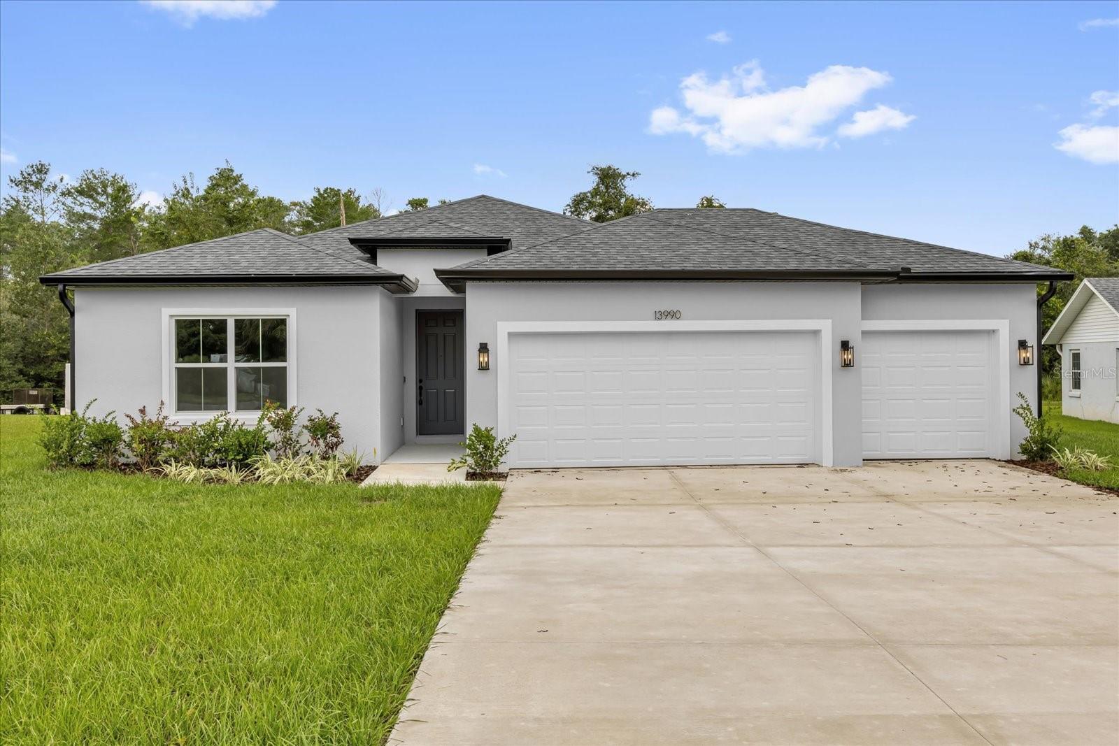 Beautifully maintained single-family home in Marion Oaks offers the perfect blend of comfort and convenience. With 4 bedrooms and 3 bathrooms, this home features an open floor plan that flows effortlessly from room to room. The kitchen boasts solid wood cabinets and stainless steel appliances, ideal for everyday living. Decorative tile flooring runs throughout, providing a clean, durable, and stylish finish. Outside, the home sits on nearly a quarter-acre lot, with a large front yard and an oversized backyard perfect for outdoor entertaining or relaxing. A 3-car garage adds parking convenience, and sliding doors help connect indoor and outdoor living. Located with easy access to Hwy 484 and Hwy 75, you’re just minutes from shopping, dining, and conveniences. The roofing and structure have been well-kept, offering peace of mind. Motivated seller – this one won’t last long! Schedule your showing today to see all that this home has to offer.
