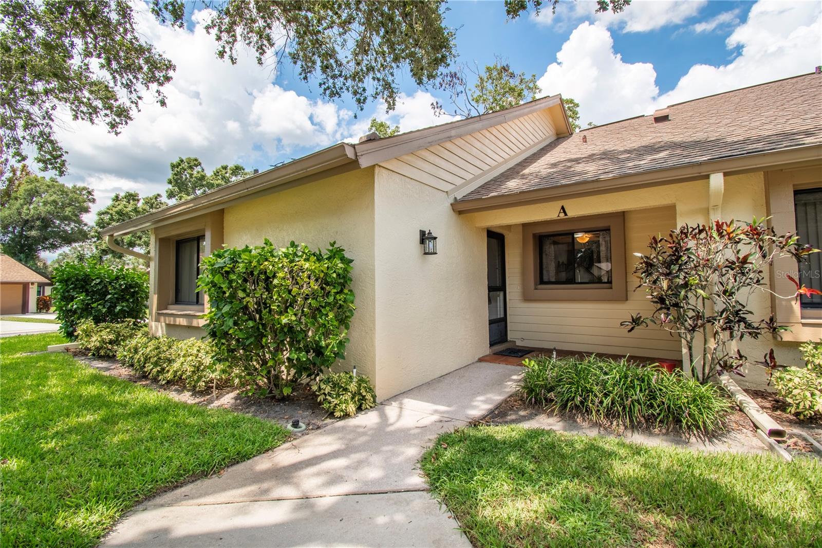 Welcome home to VILLAGE ON THE GREEN where you will enjoy extensive amenities in a serene Florida setting. The 55+ community is picturesque with grand Oak trees and beautiful views overlooking the pond. Settle into this split plan 2 bedroom / 2 bathroom which has any and all furnishings offered as optional. Rental includes access to all amenities including the pool and clubhouse.