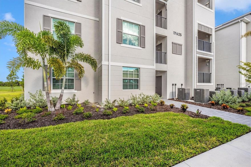 Gorgeous Brand New Turnkey 3BR, 2 BA Condo with Golf Course Views – Monthly Vacation Rental including golf membership!
Escape to this beautifully furnished 3 bedroom, 2 bathroom condo in a prestigious gated country club community. Enjoy stunning golf course views from your private lanai, perfect for morning coffee or sunset cocktails. This spacious and stylish home offers an open floor plan, split bedroom layout for privacy. Primary suite has king bed and walk in closet, 2nd & 3rd bedrooms both have queen beds. Fully equipped and move-in ready for your seasonal retreat. Amenities include professional 18 hold golf, tiki bar, fitness center with saunas and spa, resort style pool & spa, pickleball & tennis courts, and more! Close to tons of restaurants and shopping, Braves spring training stadium, walking and bike paths, and minutes from Southwest Floridas amazing beaches. Available for monthly rentals – your resort lifestyle awaits!