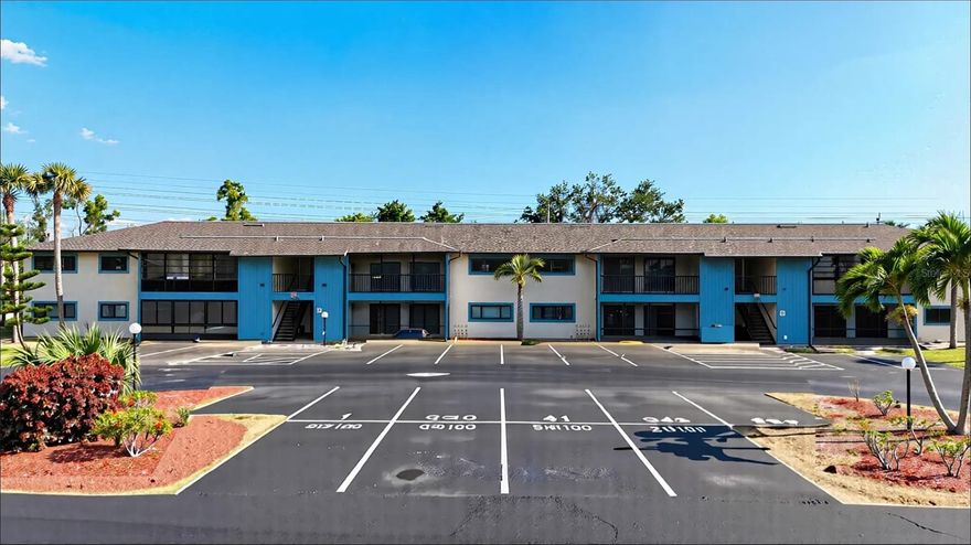 One or more photo(s) has been virtually staged. MOTIVATED SELLER!  MAKE AN OFFER! Fantastic First-Floor Retreat in Southwest Florida's Premier Location Sophistication meets convenience in this thoroughly renovated 1,076 sq ft first-floor condo offering 2 bedrooms + DEN and 2 full bathrooms. (Can be converted back to 3 bedrooms easily) This move-in ready residence has been meticulously reimagined with premium finishes throughout. The thoughtfully designed interior showcases luxurious LVP flooring and fresh paint complemented by a gourmet kitchen featuring contemporary white cabinetry with soft-close functionality and refined solid surface countertops. Cooking enthusiasts will appreciate the suite of stainless steel appliances. Both bathrooms have been artfully transformed with new tile work and designer vanities. Practical upgrades include energy-efficient impact windows and doors—providing both storm protection and reduced utility costs—along with a newly installed HVAC system and water heater. The property benefits from a brand-new roof (April 2025). An oversized screened lanai with convenient laundry area overlooks beautifully landscaped grounds—the perfect setting for morning coffee. Residents enjoy resort-caliber amenities within the impeccably maintained Timberlake community: a stunning lake-view pool, clubhouse, pickleball and tennis courts, and shuffleboard. This exceptional value represents the most affordable larger unit currently available in the community. The enviable Fort Myers location places you moments from RSW International Airport, Gulf Coast Town Center, Coconut Point Mall, and Lakes Park, with Southwest Florida's renowned beaches just 20 minutes away. Your opportunity to secure this remarkable Southwest Florida lifestyle awaits. Call today to arrange your private viewing.