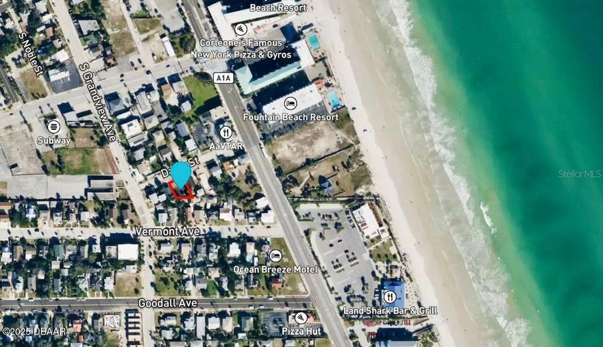 Don't miss this great opportunity to build your new beach side home or rental property on a vacant lot nestled between the Halifax River and the Atlantic Ocean in Daytona Beach, FL. This prime location is mere steps away from the beach and within easy reach of the Ocean Center, Daytona Pier, Ocean Walk Shops, and a variety of restaurants. Plus, it's only a 1.5-hour drive from both Orlando and Jacksonville. Take action now to begin your Salt Life by building your dream beach home and walk to the beach.