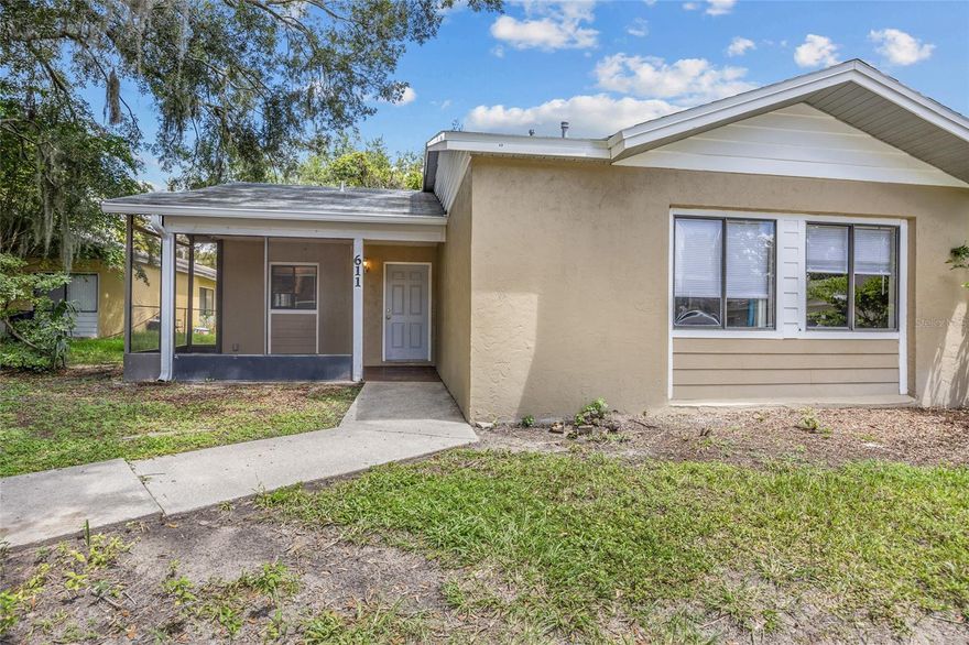 3 Bedroom, 1 Bathroom unit located just minutes from Depot Park, Downtown Gainesville, and the University of Florida! This home offers a spacious combined living and dining area, generously sized bedrooms, a dedicated laundry/storage room, a screened-in front porch, and a private back patio enclosed with a full privacy fence. Unit is one side of duplex.
