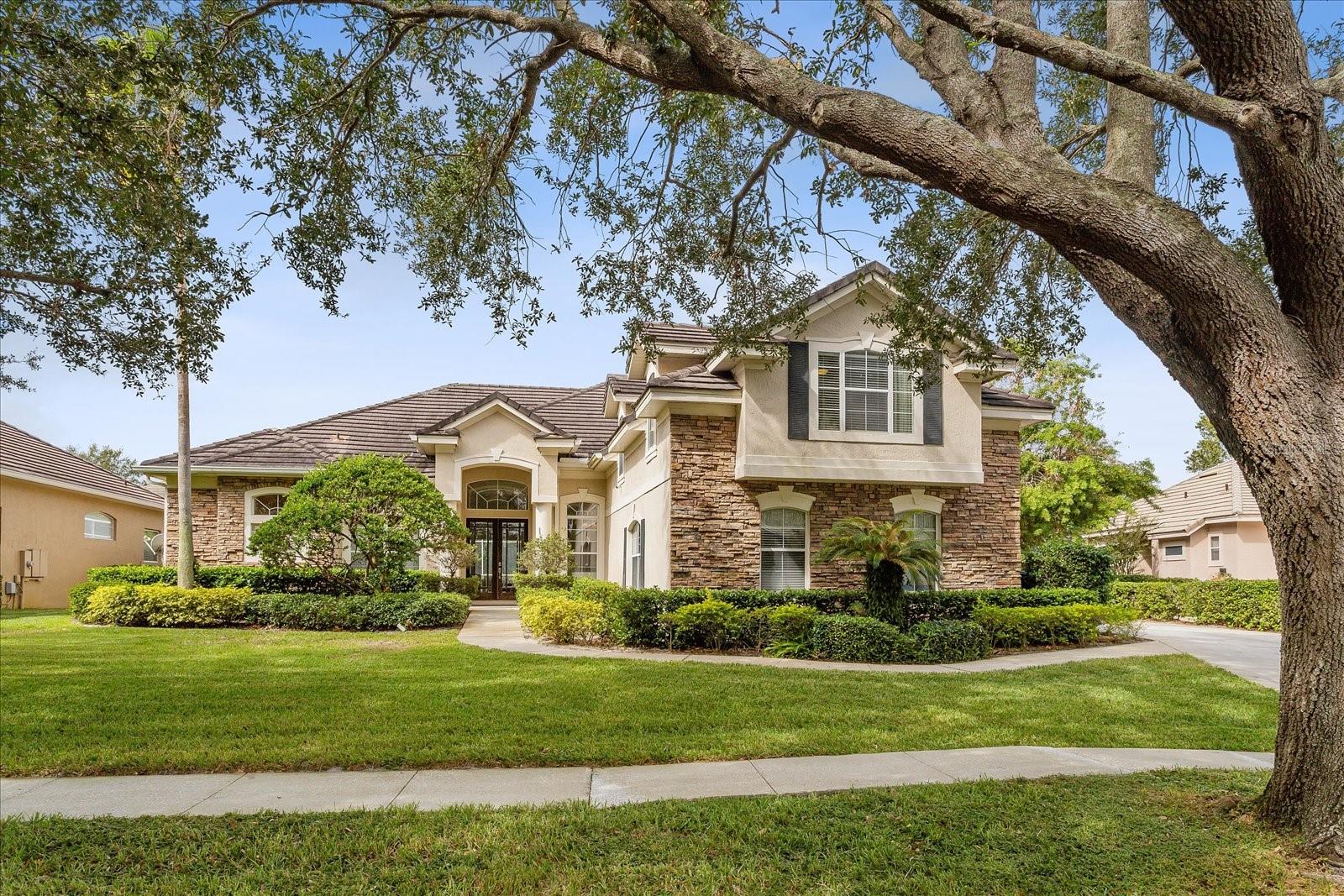 Turtle Creek is a desirable community situated on Little Fish Lake and residence have access to the Butler Chain of Lakes. Residence enjoy a neighborhood that has beauty, privacy, and 24/7 security while remaining close to award winning schools, championship golf courses, themed attractions, fine dining and entertainment. This is a gorgeous Gallimore Built 5/4 plus bonus room. It shows like a model home! Open kitchen/Family room with crown molding throughout, tray ceiling in LR and DR. Fireplace in Family room and Upstairs Bonus Room, Custom Closet organizers throughout, large screened pool, and spa with grassy area for a swing set. Property is not furnished.